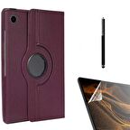 Gpack Samsung Galaxy Tab A9 Plus x210 Kılıf Kapaklı Standlı 360 Dönebilen Koruma dn11NanoKalem