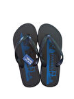 Parmak Arası Unisex Terlik - Mavi/Siyah Renkli