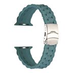 Gpack Apple Watch 9 41mm Kordon Mat Silikon Ayarlanabilir KRD 72