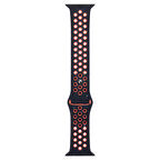 Gpack Apple Watch 9 41mm Kordon Delikli Çift Renk 2023 Seri Silikon