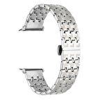 Gpack Apple Watch Ultra 2 Kordon Metal Zigzag Fit Tasarım Desenli KRD86