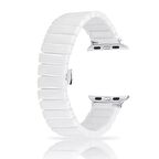 Gpack Apple Watch SE 2 2023 44mm Kordon Parlak Seramik Kaplama Yatay Görünüm Yandan Çıtçıt ZR