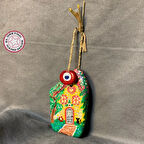 Uretti - Belkıs 8188 - El Yapımı Doğal Taş Renkli Taş Ev Dekoratif Obje - 6 x 10 cm