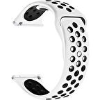 Gpack Xiaomi Watch S3 Kordon Delikli Çift Renk Silikon