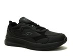 Jump Siyah Gri Bağcıklı Running Sneakers Spor Ayakkabı
