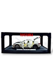 1:24 Metal Model Koleksiyon Araba Porsche Beyaz 21 CM CZ127B