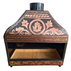 Ocakbaşı - Mangalbaşı Bakır Köfte Ocağı - Kapalı Kasa ızgaralı Ocakbaşı Mangal Kebap Ocağı, Mangal davlumbaz Safir Çay Kazanları