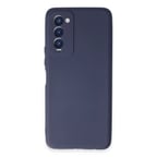 Tecno Camon 18 Kılıf First Silikon - Lacivert