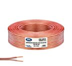 100 METRE HOPARLÖR, ELEKTRİK ve SES KABLOSU KORDON 2X0.50 ŞEFFAF