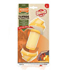 847229-Nylabone Domuzlu Peynirli Köpek Kemiği L