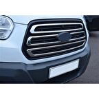 Markadan Ford Transit Krom Ön Panjur 2014-2018 3 Parça Paslanmaz Çelik
