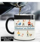 Babalar Günü Hediyesi Sihirli Kupa Bardağı (STD)