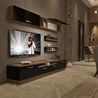 Decoraktiv Trendstyle 5220 Mdf Tv Ünitesi Tv Sehpası - Pera - Siyah