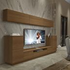 Decoraktiv Trendstyle 9S Slm Tv Ünitesi Tv Sehpası - Naturel Ceviz