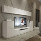 Decoraktiv Trendstyle 9S Slm Tv Ünitesi Tv Sehpası - Parlak Beyaz
