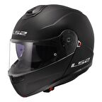 LS2 STROBE 2 MAT SİYAH KASK (M)