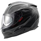 NEXX Y.100 B-SIDE MAT SİYAH-GRİ KASK S