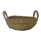 T. Concept Dekoratif İplikli Rattan Hasır Sepet, Çok Amaçlı Düzenleme, Sepeti Large