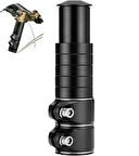 Bisiklet Alüminyum Gidon Uzatma Aparatı Siyah