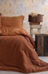 Apricitas Basic Softly Terracotta Tek Kişilik Yorgan Uyku