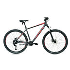 Carraro Force 970C 480H 18-V Hd.Dağ Bisikleti Mat Antrasit Kırmızı