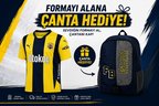FENERBAHÇE ORJİNAL LİSANSLI UNİSEX SARI LACİVERT ÇUBUKLU ÇOCUK FORMASI OKUL ÇANTASI HEDİYELİ