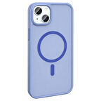 Gpack Apple iPhone 15 Kılıf Magsafeli Mat Arka Yüzey Sio Kapak