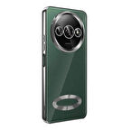 Gpack Xiaomi Redmi A3 4G 2024 Kılıf Logo Gösteren Kamera Korumalı Silikon