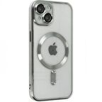 Coofbe Kamera Korumalı iPhone 14 Plus 6.7inç Magsafe Uyumlu Silikon Kılıf, Lazer Çerçeveli, Darbe Emici