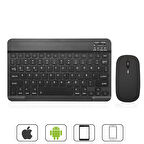 Corcoz Apple iPad Mini 2024 8.3 inch İle Uyumlu Türkçe Bluetooth Klavye +Bluetooth Mouse CZ47
