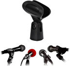 Microcase 180 Derece Ayarlanabilir Universal Mikrofon Tutucu Parça AL4621 SİYAH