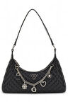 Guess Everlee Siyah Kadın Omuz Çantası HWEG8679180
