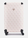 Guess Berta Kadın Pembe Büyük Boy Valiz TWOB8688988-RWG