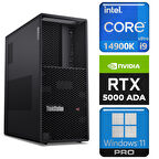 Lenovo DWS ThinkStation P3 i9-14900K 48GB 1TB SSD 32 GB RTX5000 Ada W11P İş İstasyonu 30GUSMESTX 003