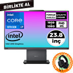 Lenovo ThinkCentre Neo 50a i7-13620H 32GB 1TB SSD 23.8" W11P AIO+Gaming Kulaklık 12SC000KTR 059