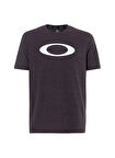 Oakley O-BOLD ELLIPSE Siyah Bisiklet Yaka Normal Baskılı Erkek T-Shirt