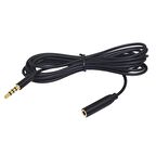 3.5 mm Stereo Uzatma Kablo 4 Boğumlu 1.2 Metre