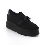 Kadın Oxford ( Klasik) 2C5538 Comart 5538 Camoscio Nero