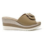 Kadın Terlik 84147-E5 Repo Beige