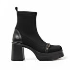 Kadın Bot GTN-20596 John May Siyah Strec