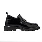 Kadın Oxford ( Klasik) RC-25K-195-M8400 John May Siyah Rugan