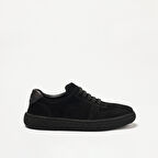 Erkek Oxford ( Klasik) OG-2180 John May 2161-101 Siyah Süet-Siyah Dolaplı