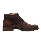 Erkek Bot 10522 021 WK-John May Orkut Suede Cognac