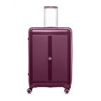 Unisex  JMY8101.09 John May PP Silikon Valiz Büyük Boy 78 x48x32cm  Mor