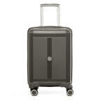 Unisex  JMY8101.07 John May PP Silikon Valiz Küçük Boy  57x35x25cm  Gri