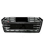 Audi A5 S5 2017 ve Sonrası Panjur Siyah Krom