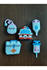 Terlik Süsü-terlik Tokası Sağlıkçı-doktor-hemşire 5'li Set