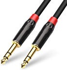 6.3 mm Trs Stereo Erkek-Erkek Kablo 10 metre