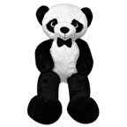 Papyonlu Peluş Panda 100 Cm Uyku Ve Oyun Arkadaşım Sevimli Ayıcık