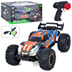 9010-5F 1:10 Kumandalı 40 CM Şarjlı Dev Off-Road Araba – 15KM/H Hızlı, 2.4GHz RC Arazi Aracı